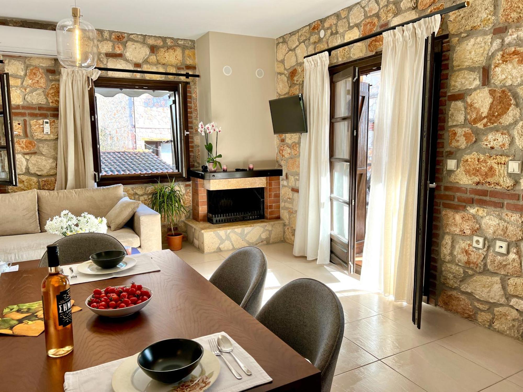 Hostal Boutique Stone House Psakoudia Exterior foto
