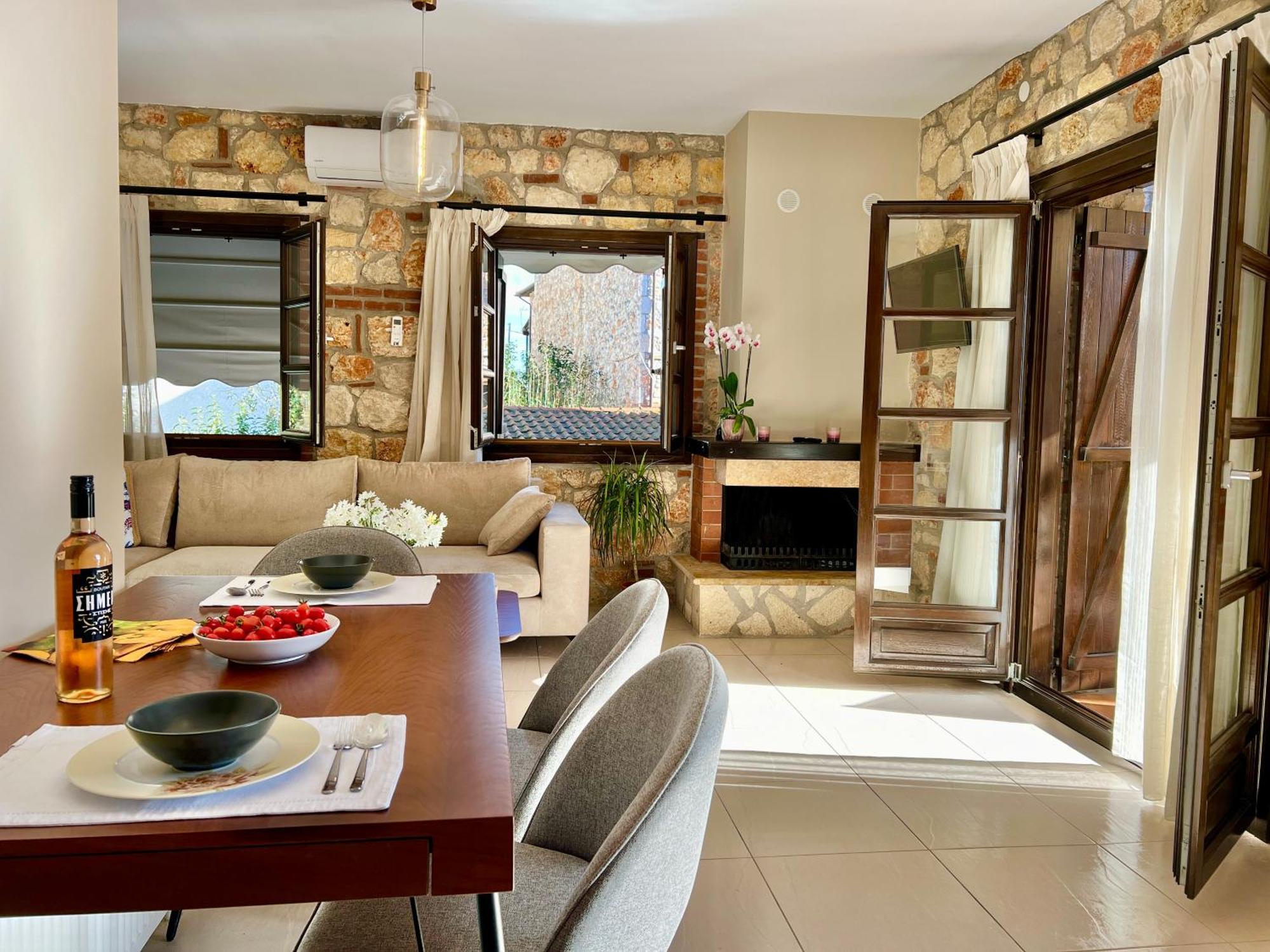 Hostal Boutique Stone House Psakoudia Exterior foto